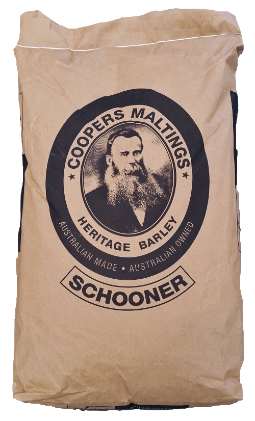 Premium Schooner Ale Malt (grain) 25kg.g