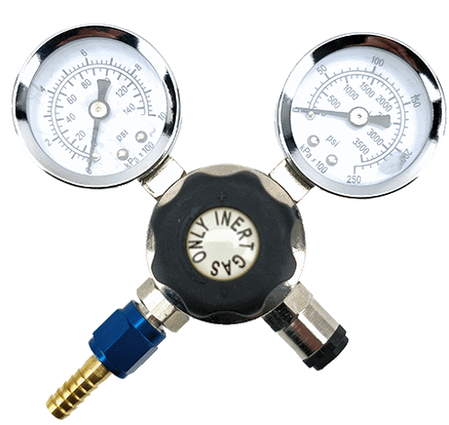 Inert Gas Regulator for Disposable Cylin