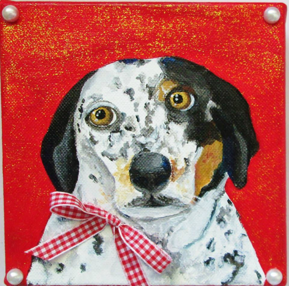 Thumbnail: Commissioned Single Subject Painting 9"x12"