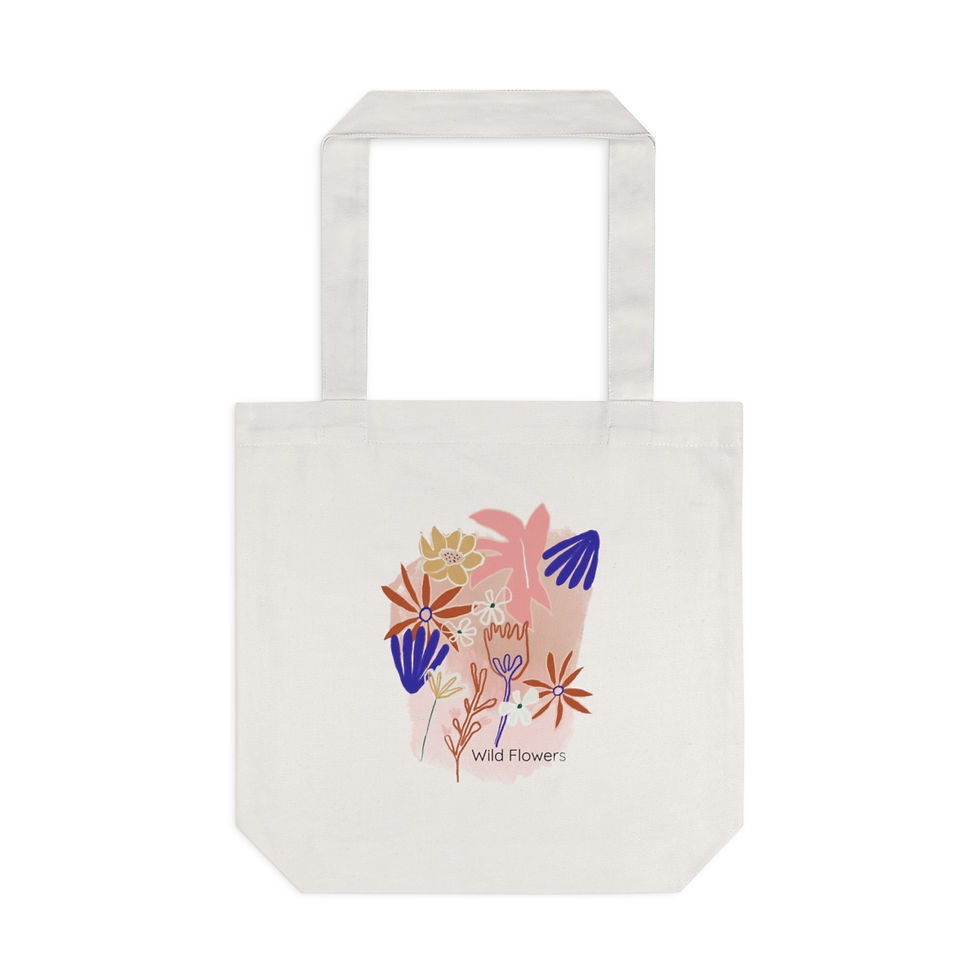 Thumbnail: Wild Flowers Tote Bag