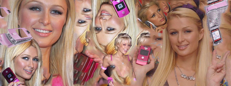 Paris Hilton moto razor v3