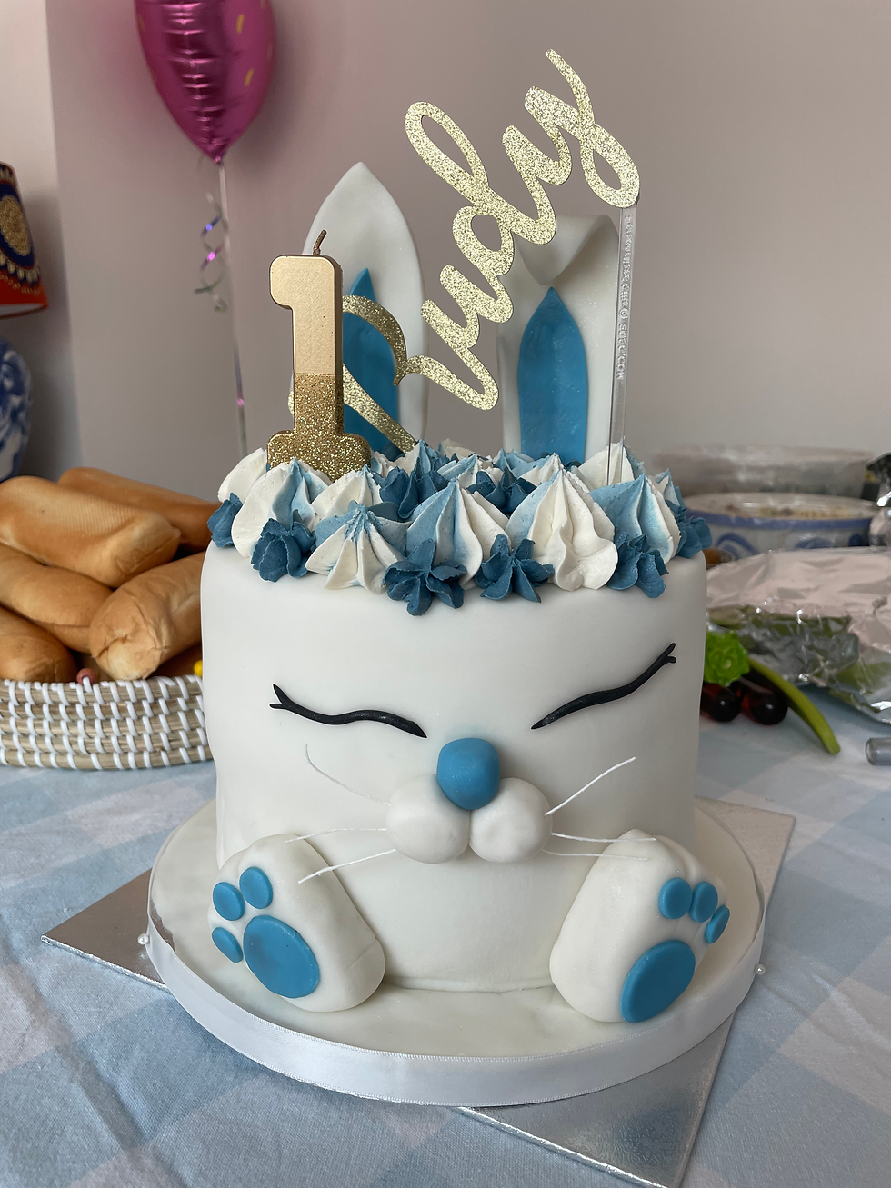 Fondant theme cake - Bunny
