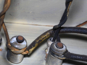 Old knob and tube wiring in a Reno home