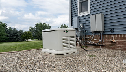 Home Generator Installed