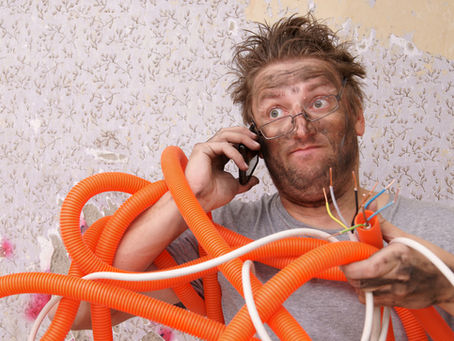 DIY worker messing up electrical in Reno