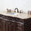 Thumbnail: 48" Saturn Single Sink Vanity with Travertine Marble Top