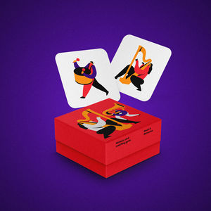 Memory Card Matching Game - illustration | Packaging