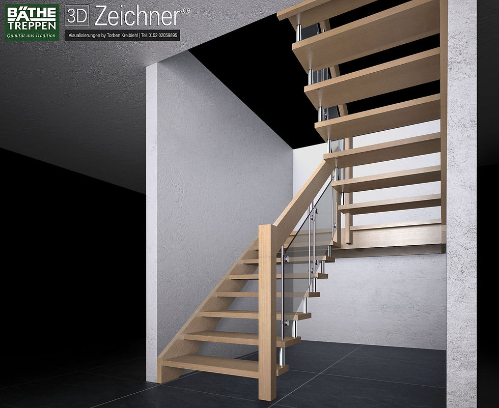 Treppenvisualisierung
