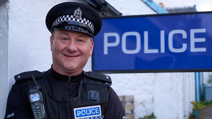 Balamory returns: PC Plum, played by Andrew Agnew