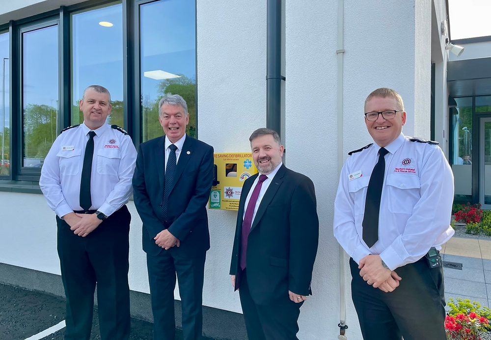 Lifesaving defibrillators installed at every Fire Station in Northern