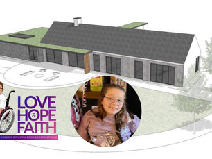 LoveHope&Faith reveals retreat lodge vision for families with Spina Bifida & Hydrocephalus