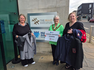 Schools out! Launch of Mid and East Antrim’s annual School Uniform Scheme 2024