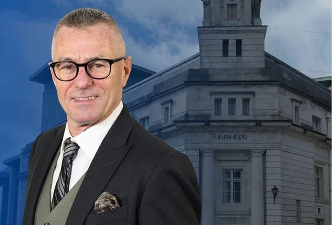 Independent Ballymena councillor Lawrie Philpott