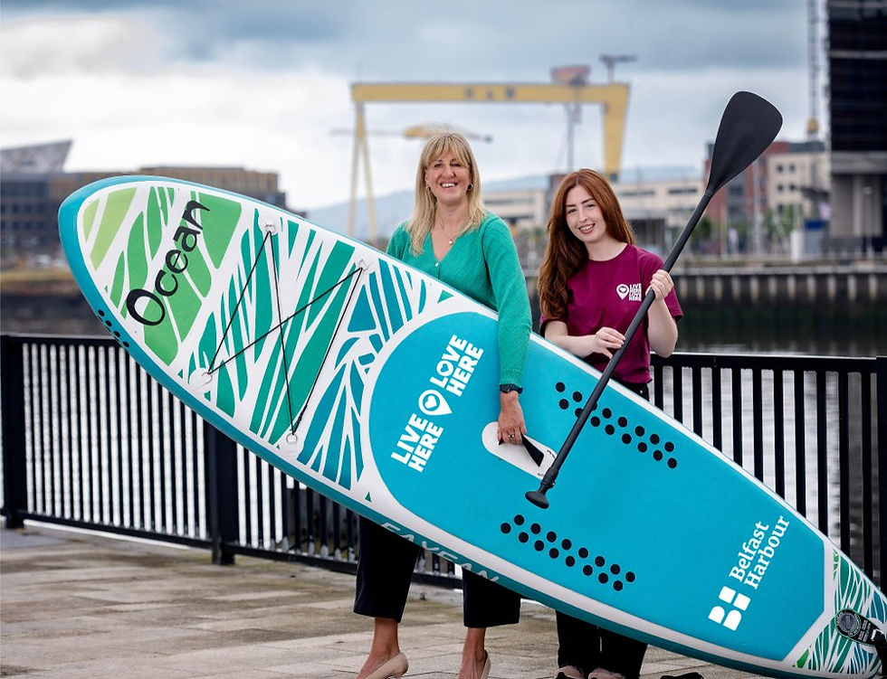 Jenni Barkley, Belfast Harbour & Fern Keeney, Live Here Love Here