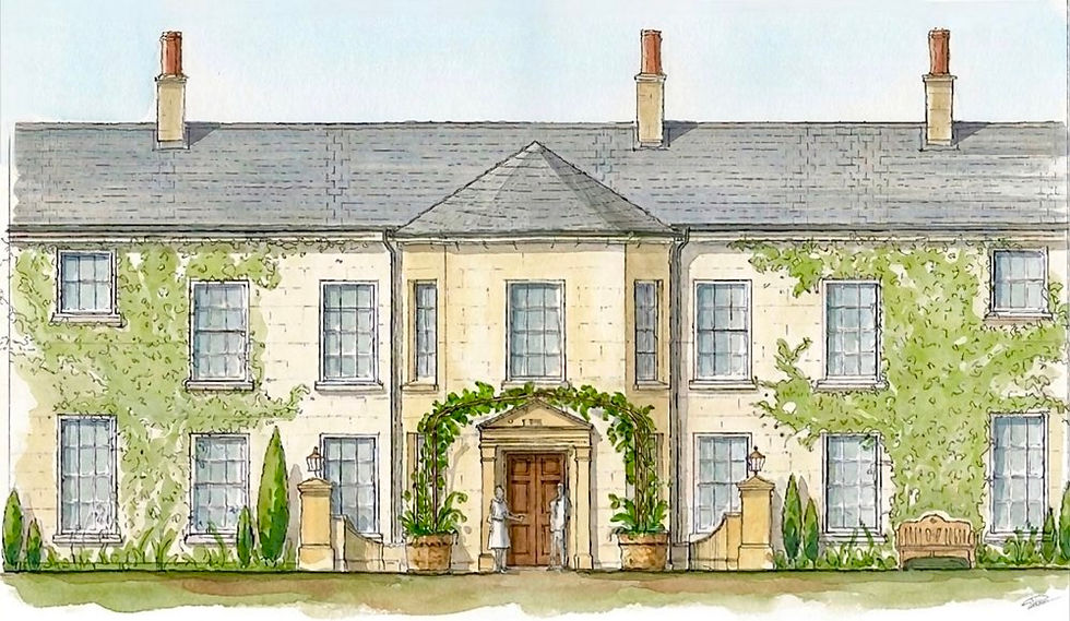 Galgorm Collection plans to bring original Georgian Roe Park House entrance back to life