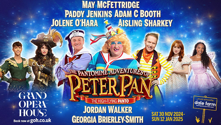 Peter Pan Panto stars at Belfast’s Grand Opera House