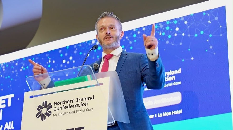 Health Minister Robbie Butler sets out health reform vision as 36,800 extra patients receive care