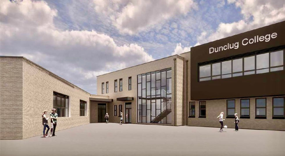 Dunclug College rebuild set to move forward as £130m school investment programme reaches construction stage