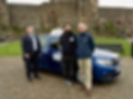 Oran Dorman owner of Dorman’s Driving School, learner driver Matt and Sean Keenan, MEA Economic Development Officer.