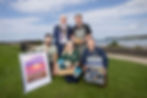 Pictured alongside Mayor of Causeway Coast and Glens, Councillor Oliver McMullan at the launch of the 2025 Ould Lammas Fair in Ballycastle are (l-r) Conor Edgell, local photographer; Shauna McFall, Naturally North Coast and Glens Artisan Market; Alastair Crown, Corndale Farm; and Niall McGinn, Dundarave Estate.