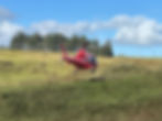 The scene on Sunday afternoon as emergency service crews responded to a single vehicle collision near Cargan, County Antrim.