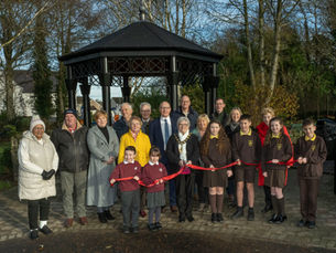 New gazebo unveiled for community in Cullybackey!