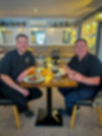 Neven with Artis (Londonderry) head chef Phelim O’Hagan