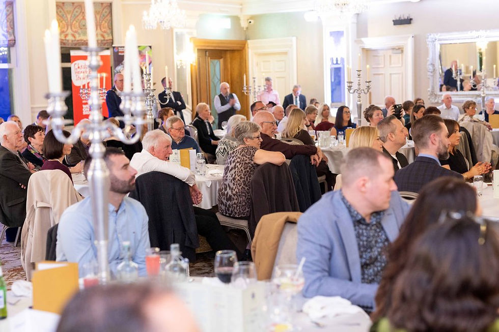 The Mayor's Charity Dinner event at Galgorm Resort.