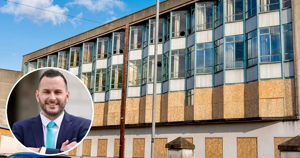 No timeline for demolition of Ballymena college site as safety concerns grow