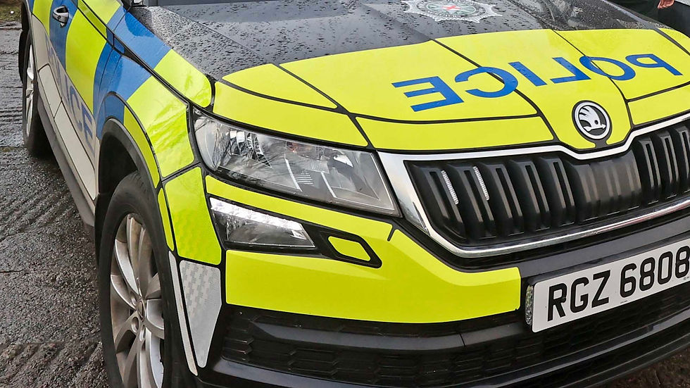 PSNI vehicle.