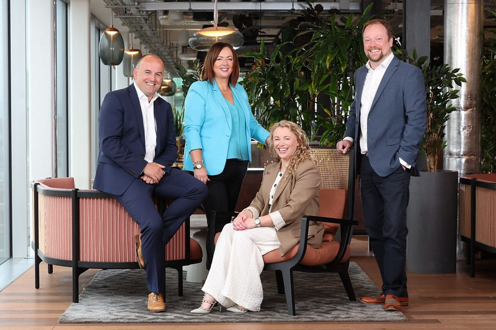 Jason, Grainne, Louise and Tim take up new positions at PwC Northern Ireland