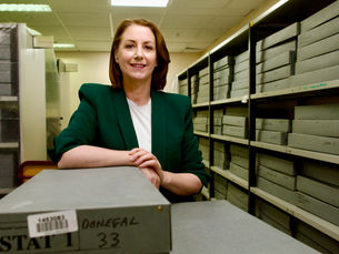 Katie Hannon explores untold stories in new series. The Records Show on RTÉ