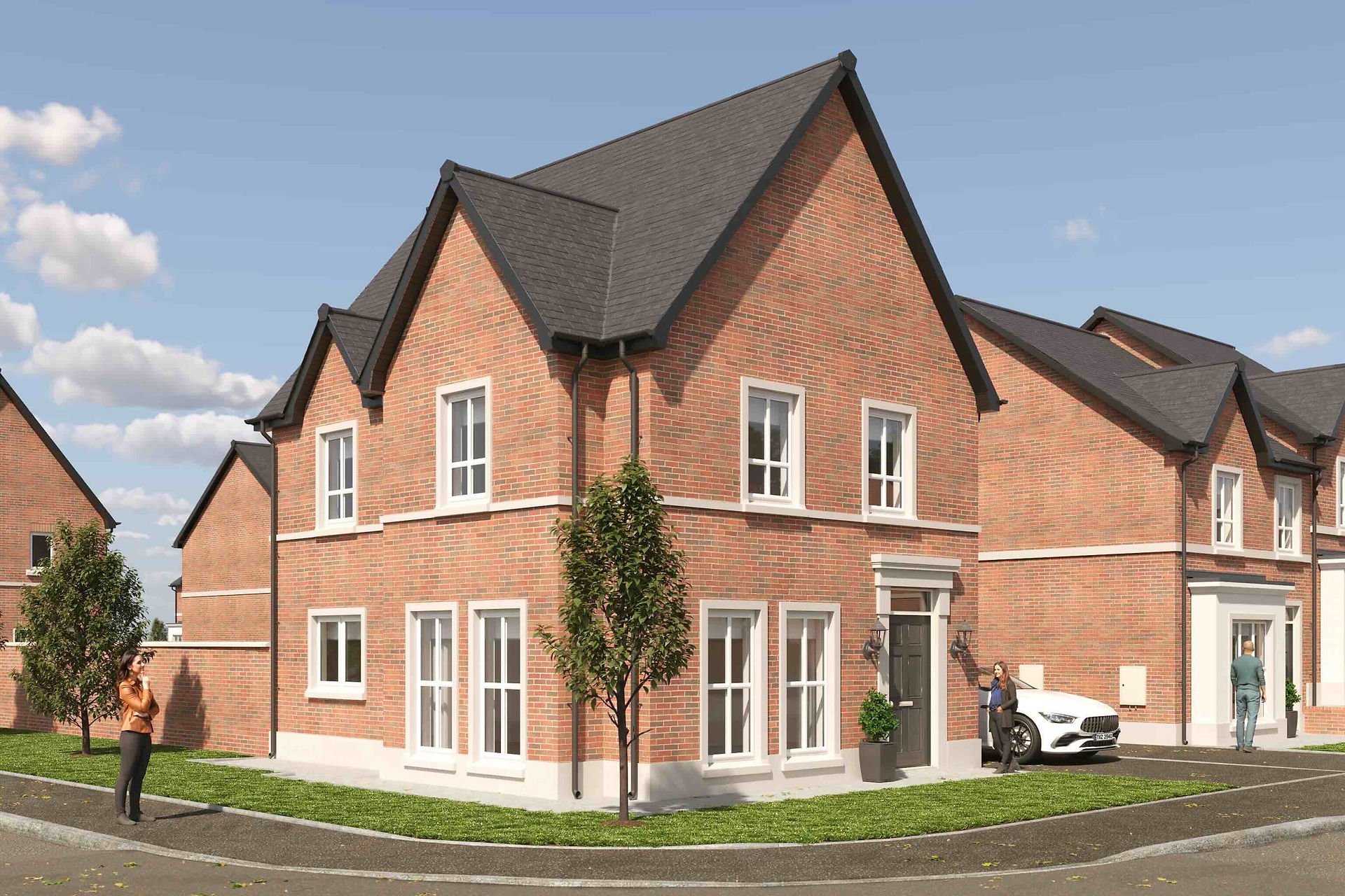 CGI for Carncormick Meadow in Cargan, Ballymena