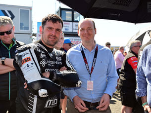Communities Minister ‘races’ to the starting grid at North West 200