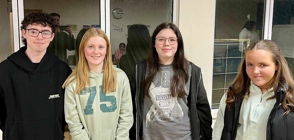 Jamie, Iona, Eimear, and Alanna-May