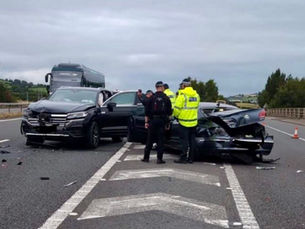 Driver arrested after alleged stolen car driven wrong way during A1 police pursuit