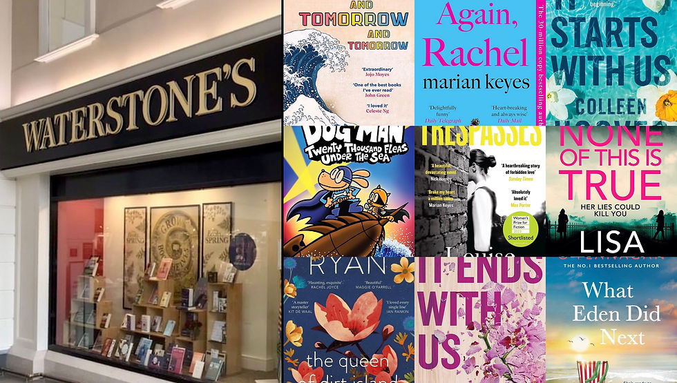TOP 10 All the latest news from Waterstone’s Ballymena
