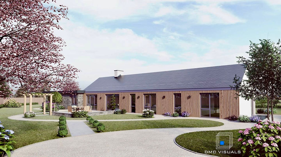 Design image of Love Hope and Faith charity‘s proposed new retreat for children with disabilities.