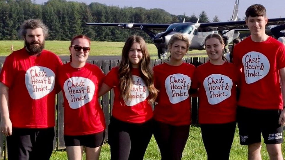 From skydiving to running 21km – Asda Antrim team raise £5,000 for Northern Ireland charity