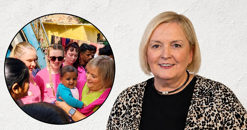 From Ballymena to Delhi: King’s honour for teacher whose compassion changed lives