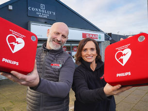 At the heart of her community: cardiac arrest survivor donates five devices to local area