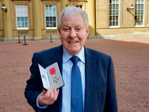 Gentleman James McClean honoured for services to people with Parkinson’s in Co Antrim