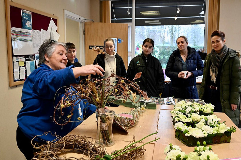 Greenmount Campus open day showcases future careers in horticulture and floristry