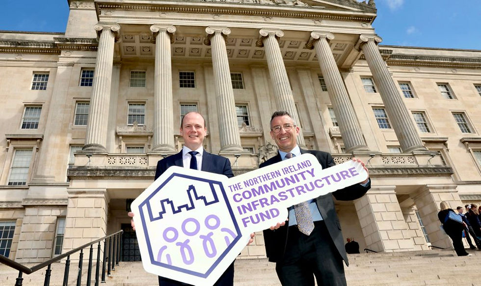 £8.32m funding boost to upgrade 243 community facilities across Northern Ireland