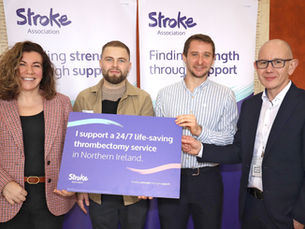 Northern Ireland son’s emotional story highlights urgent call for 24/7 thrombectomy service