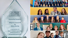 Ballymena pupils take centre stage as groundbreaking schools project wins all-Ireland award