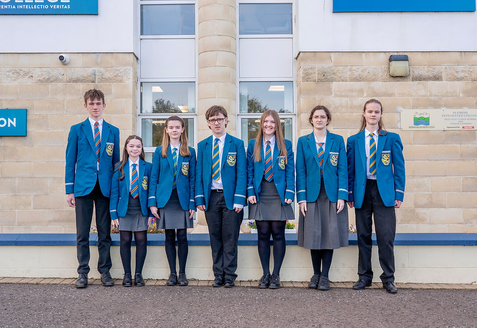 Year 11 recipients of Attitude Towards Learning Certificates