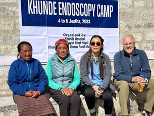 Causeway Hospital doctor helps detect life-saving cancers during volunteer mission in remote Nepal