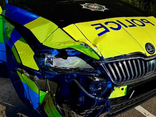 Teenage boy arrested after police officer seriously injured in deliberate ramming incident
