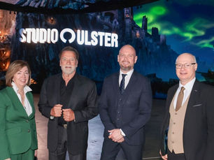 Schwarzenegger hails £72m Studio Ulster as “the future of film-making”